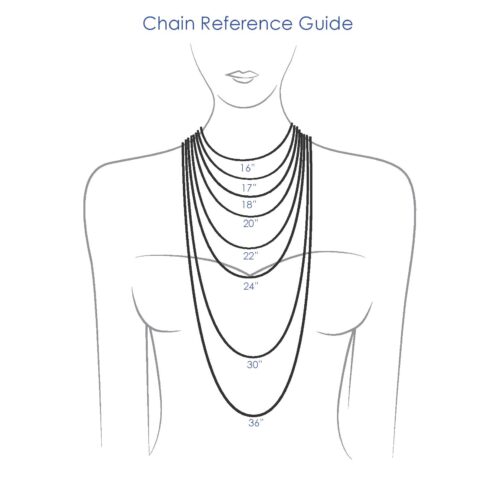 Necklace Length Reference